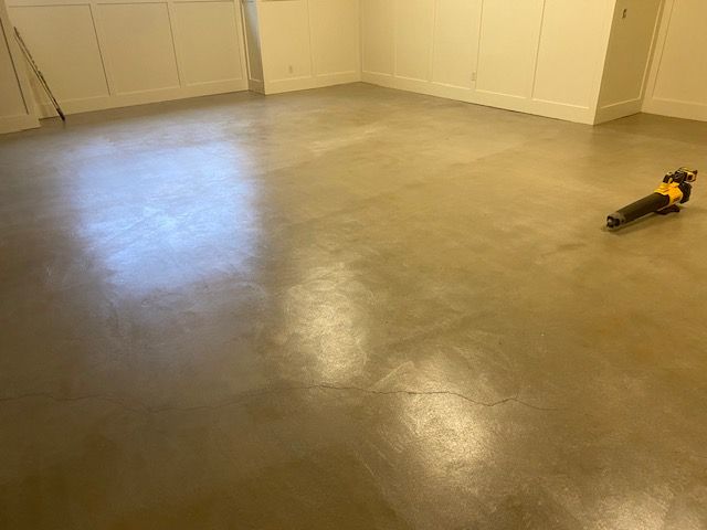 process for prepping floor